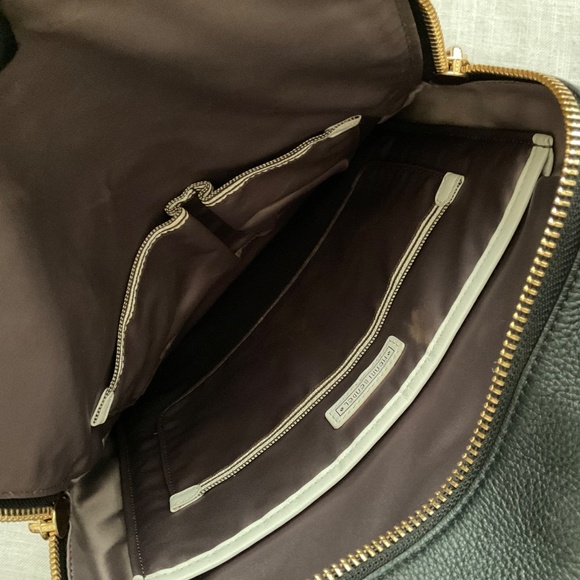 Henri Bendel Soho Black Pebble Leather Backpack main image 12